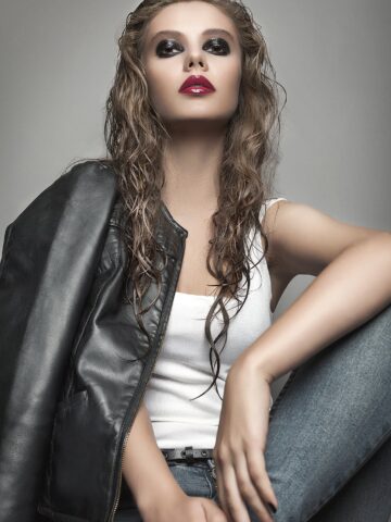 Leather Jeans